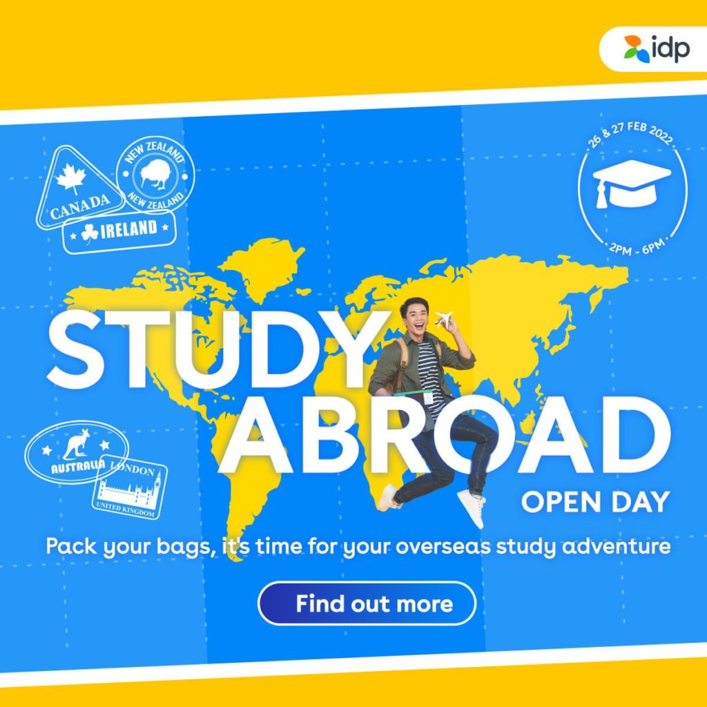 IDP Study Abroad Open Day 26 27 February 2022 Coconuts Directory